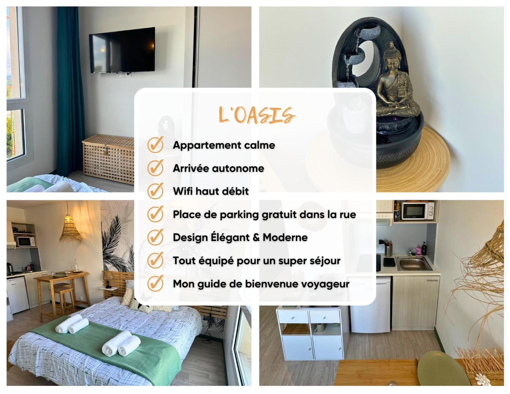 Oasis - Wifi, Clim, Vue, Equipe Apartment Lourdes Ngoại thất bức ảnh